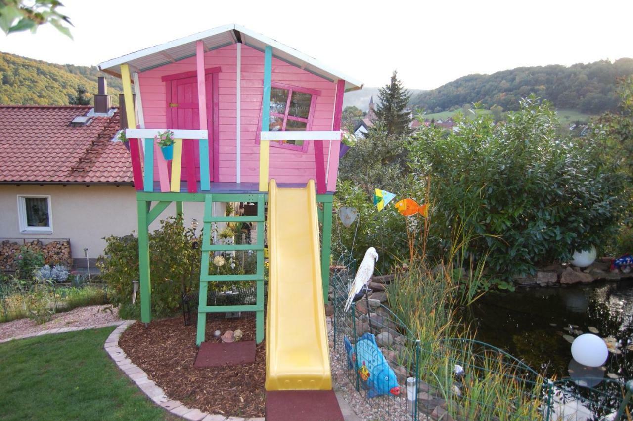 Ferienwohnung Grosso Gräfendorf Exterior foto